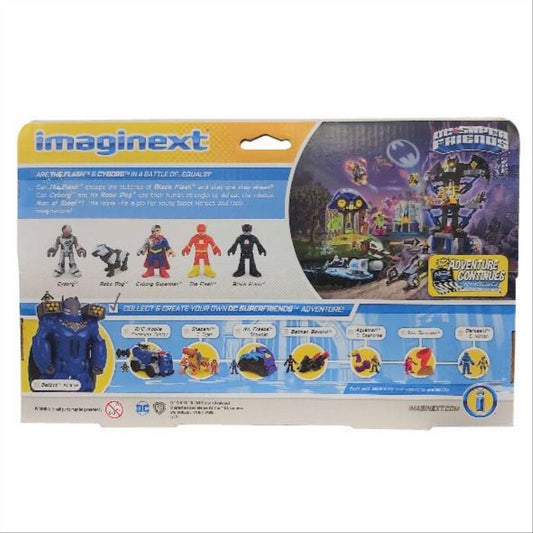 Imaginext DC Super Friends Heroes & Villains Cyborg & Flash - Maqio