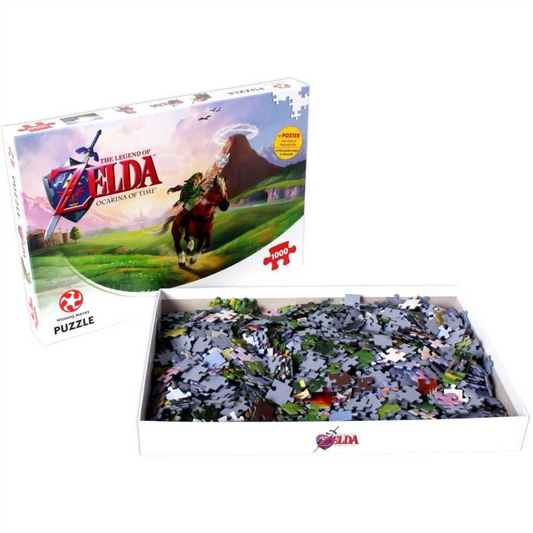 Winning Moves The Legend of Zelda Ocarina of Time 1000-piece Jigsaw Puzzle 29506 - Maqio