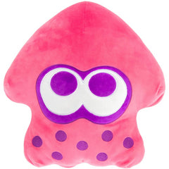 Mario Bros Club Mocchi Pink Splatoon Squid Plush Soft Toy - Maqio