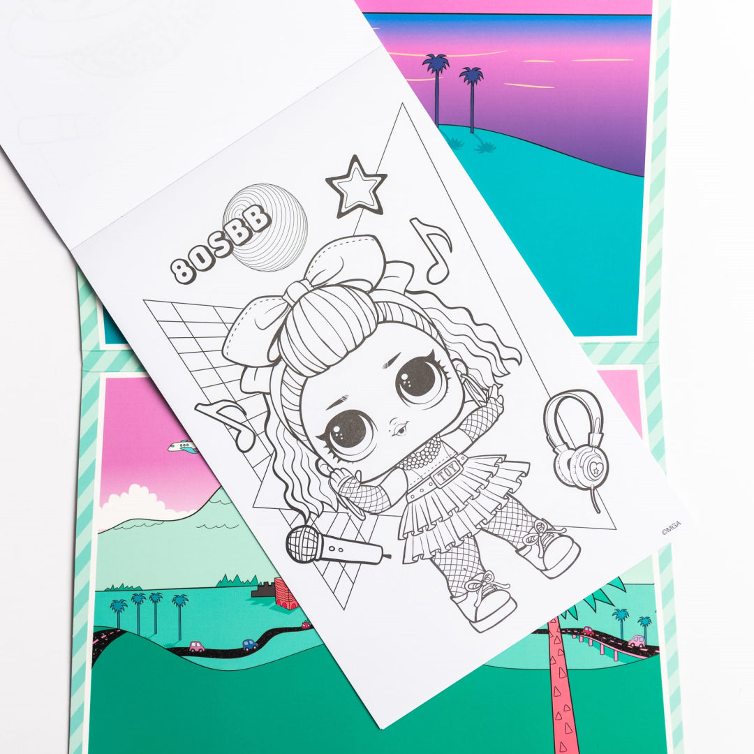 LOL Surprise Puffy Sticker Set - Maqio