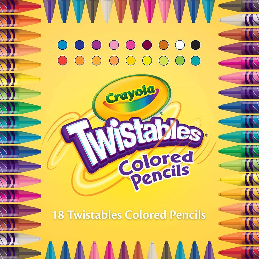 Crayola 18 Twistables Colored Pencils - Maqio