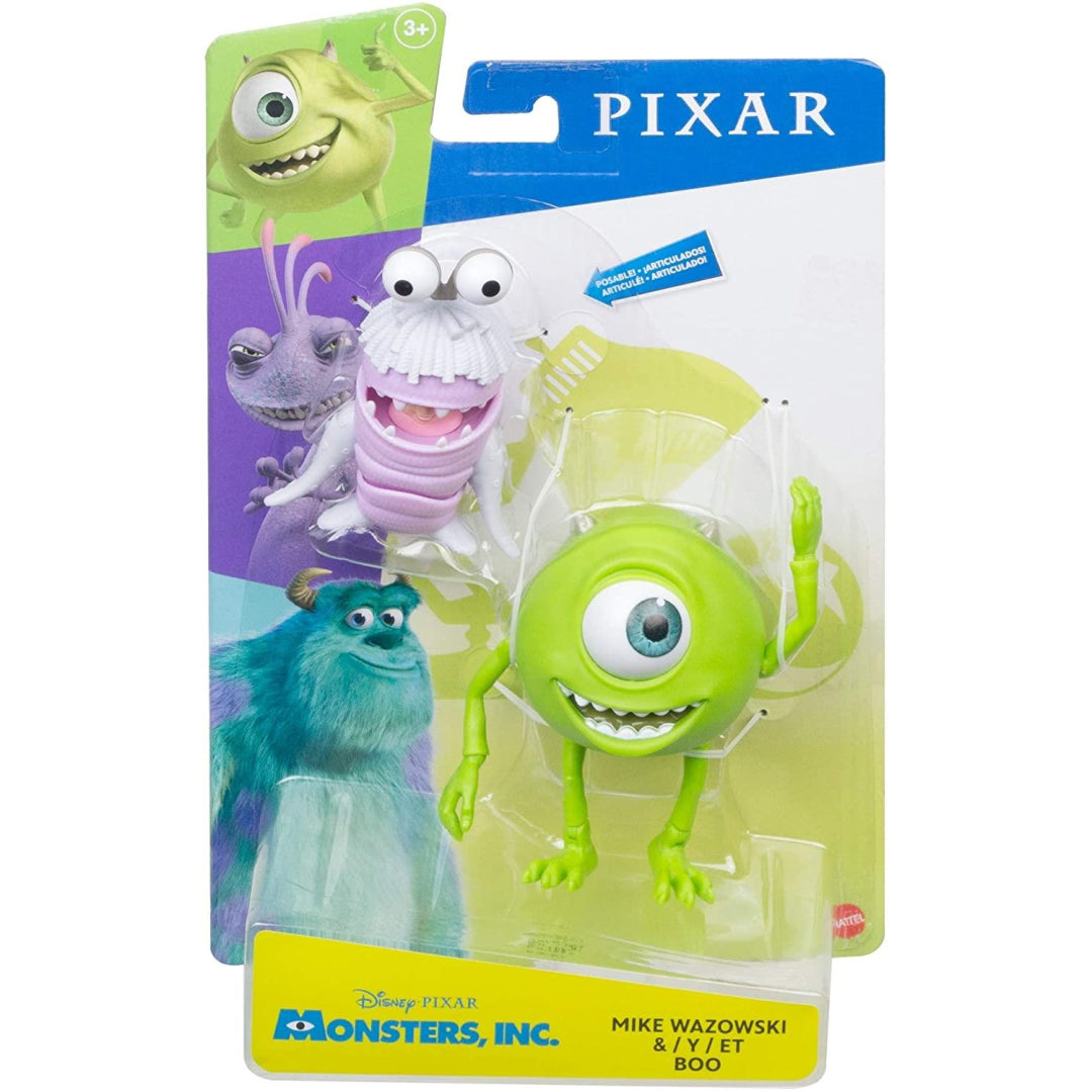 Disney Pixar Monsters Inc Mike Wazowski & Boo Figures - Maqio