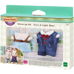 Sylvanian Families Dress up Set - Navy and Light Blue - Maqio