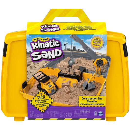 Kinetic Sand Construction Sandbox with Sand - Maqio