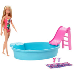 Barbie Pool Playset inc Doll - Maqio