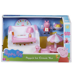 Peppa Pig  Playset - Pink Ice Cream Van - Maqio