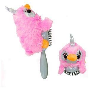 Wet Brush Kids Hair Brush Detangler & Detachable Penguin Unicorn - Maqio