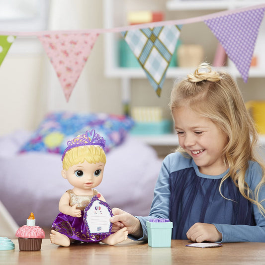 Hasbro Baby Alive Birthday Cupcake Fun Baby Doll - Maqio