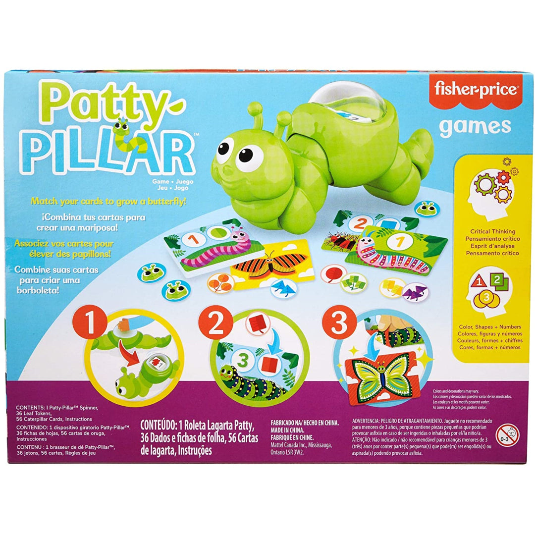 Fisher-Price Patty-Pillar Kids Card Match Game - Maqio