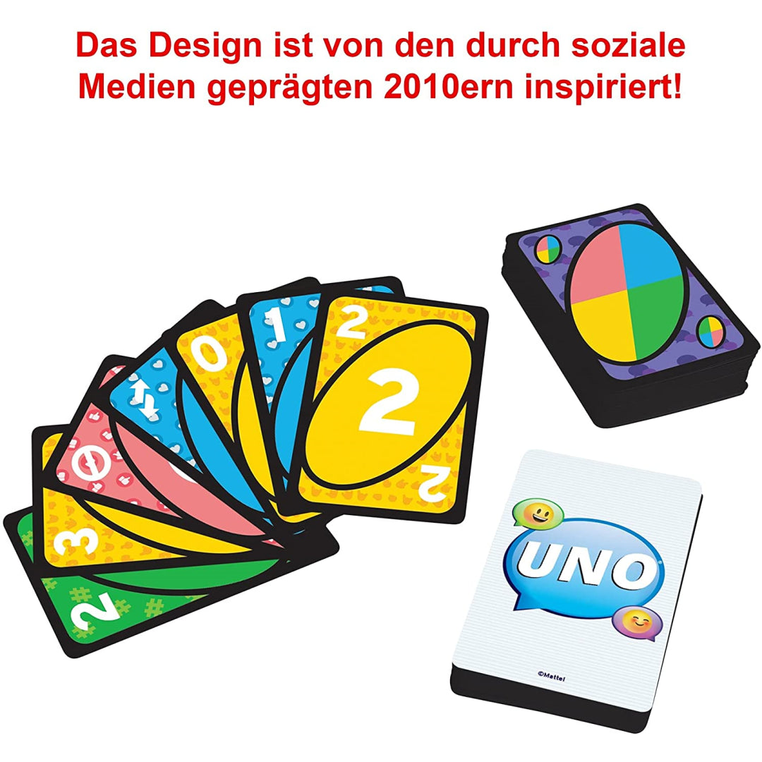 UNO Iconic Series 2010's Matching Card Game - Maqio