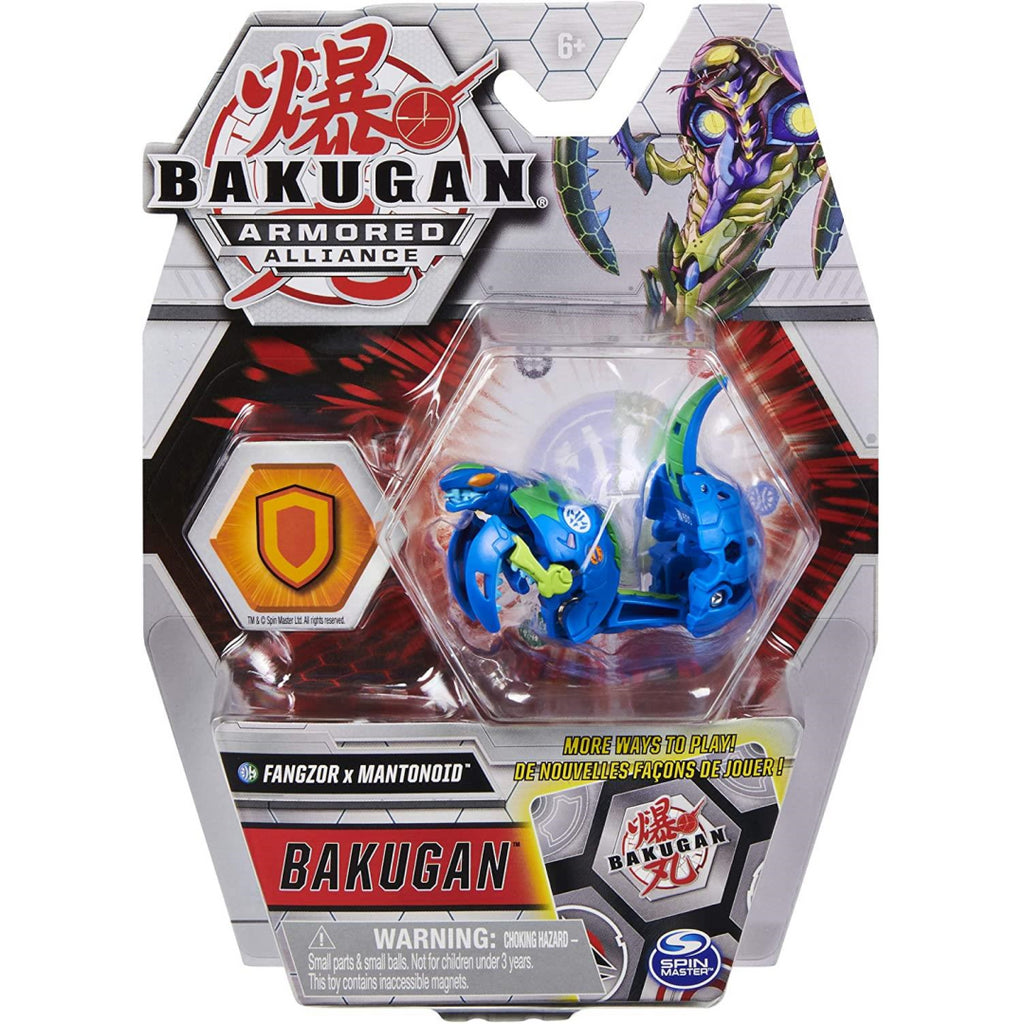 Bakugan Fangzor x Mantonoid Blue Core Ball Pack 20124832 - Maqio