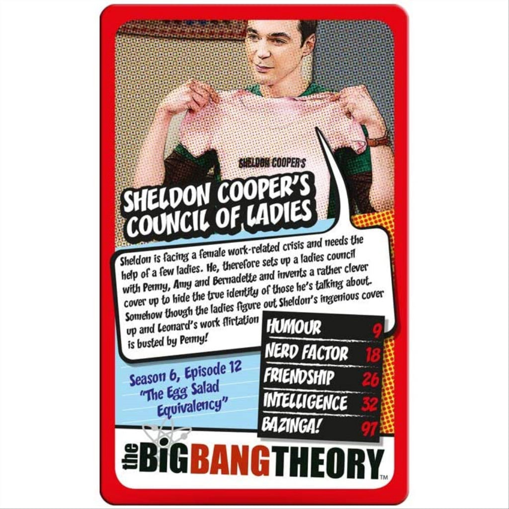 Top Trumps Cards - Big Bang Theory 022309 - Maqio