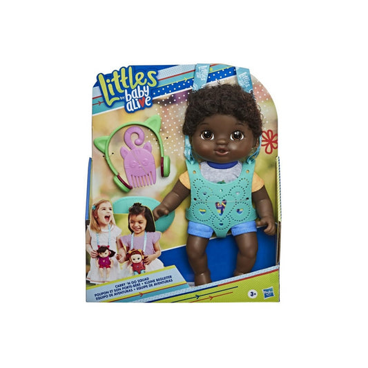 Baby Alive Littles Green Carry N Go Squad Doll - Maqio