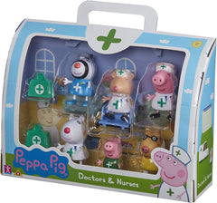 Peppa Pig Doctors and Nurses Figure Pack - Maqio