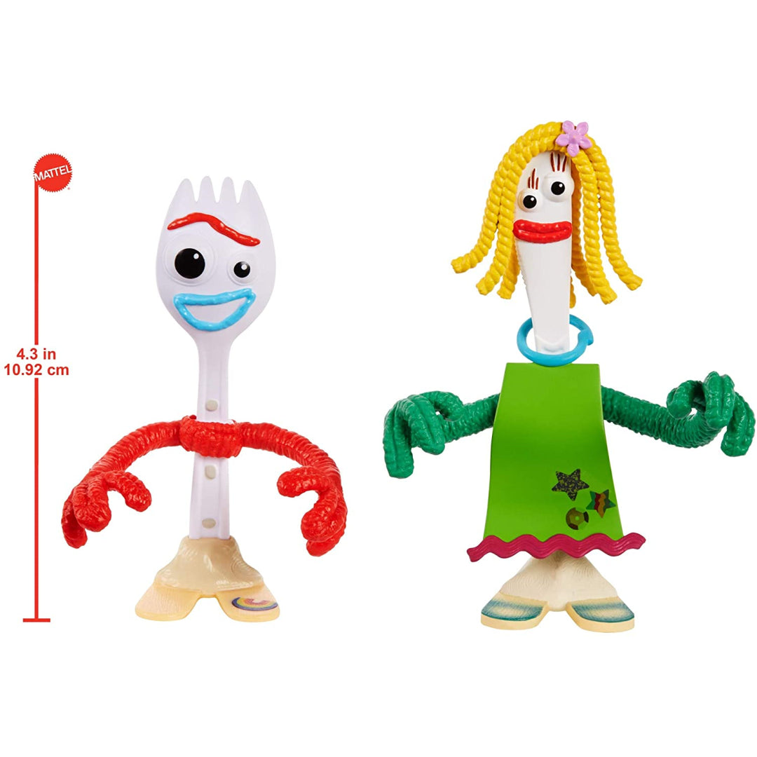 Disney Pixar Toy Story 4 Forky & Karen Action Figures - Maqio