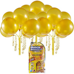 Zuru Bunch O Balloons Pack of 24 Party Balloons - Gold - Maqio