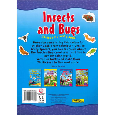 Amazing World Insects Sticker Book - Maqio