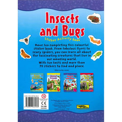 Amazing World Insects Sticker Book - Maqio