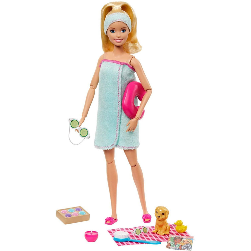 Barbie Playset Spa Doll and Accessories - Maqio