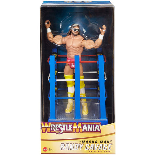 WWE Macho Man Randy Savage and Ring Cart  WrestleMania - Maqio