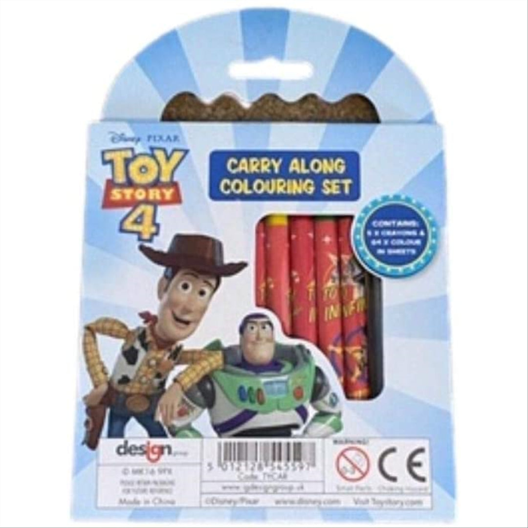 Toy Story 4 carry Along Colouring Set - Maqio