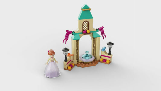 LEGO Disney Frozen Anna Castle Courtyard Diamond Dress Set 43198