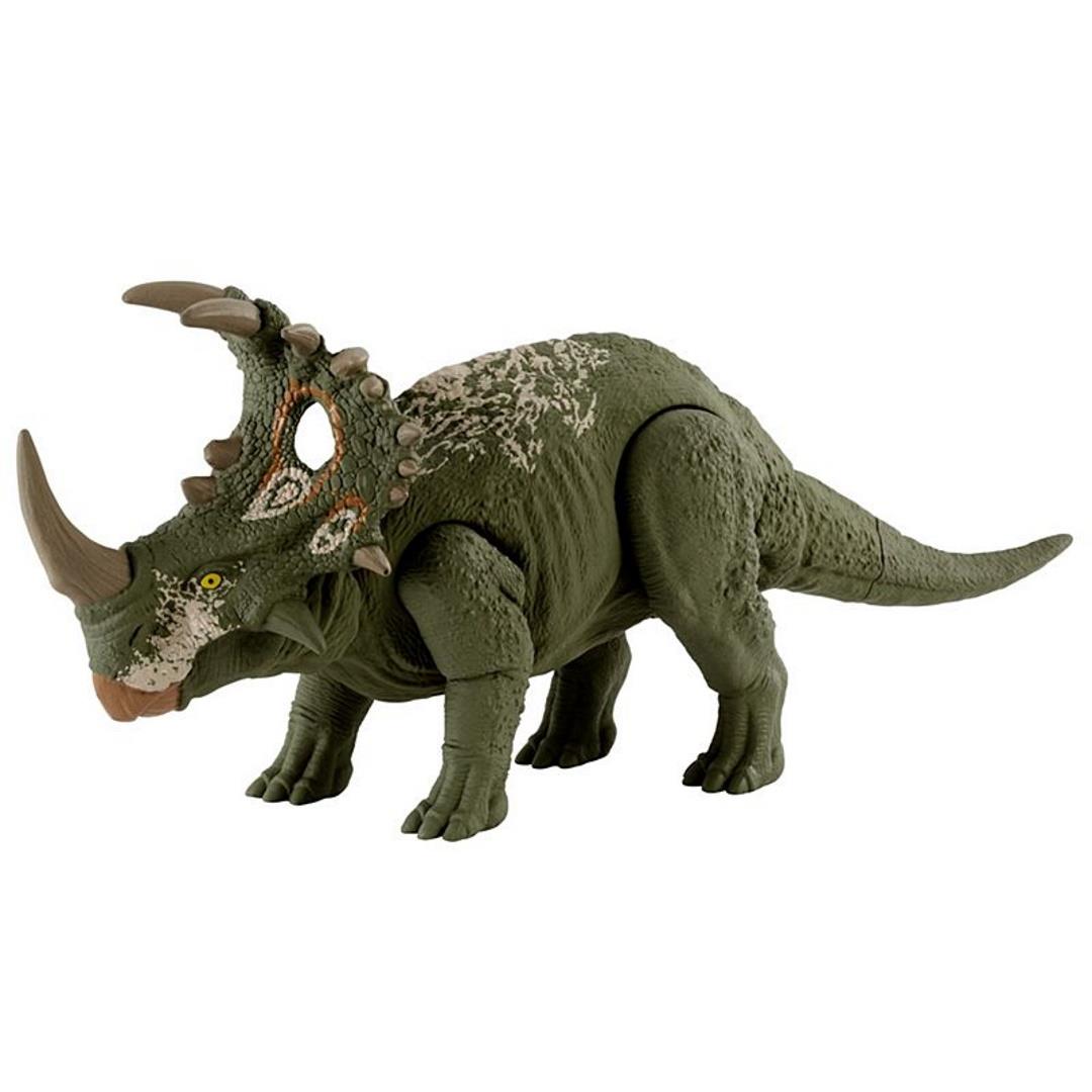 Jurassic World Sound Strike Dinosaur Figure - Sinoceratops - Maqio