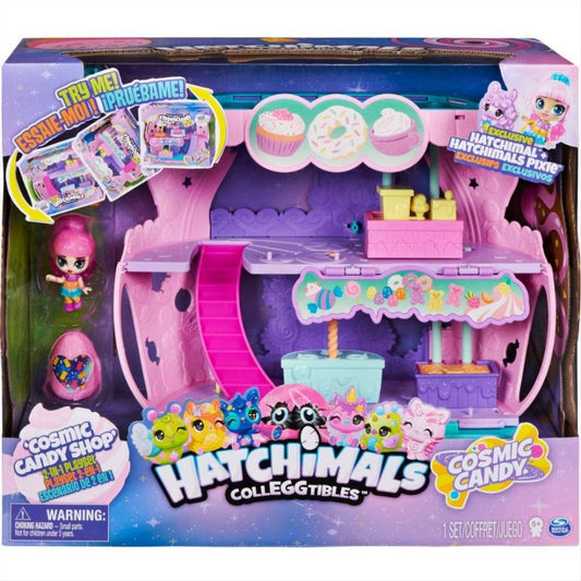 Hatchimals CollEGGtibles Cosmic Candy Shop 2-in-1 Playset 6056543 - Maqio