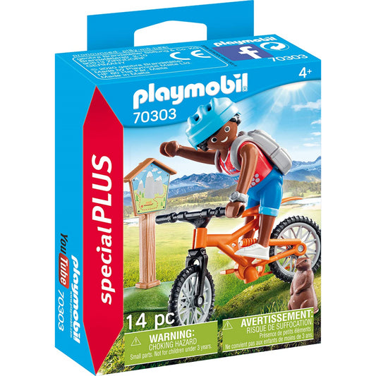 Playmobil 14 pc Special Plus Mountain Biker - Maqio