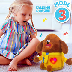 Hey Duggee Interactive Smart Soft Toy with Voice Activated Sounds & Lights - Maqio
