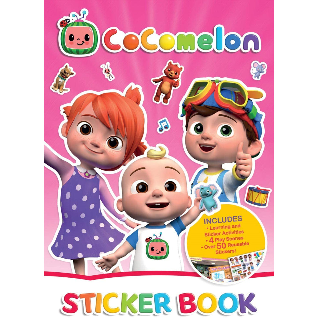 Cocomelon Sticker Activity Book - Maqio
