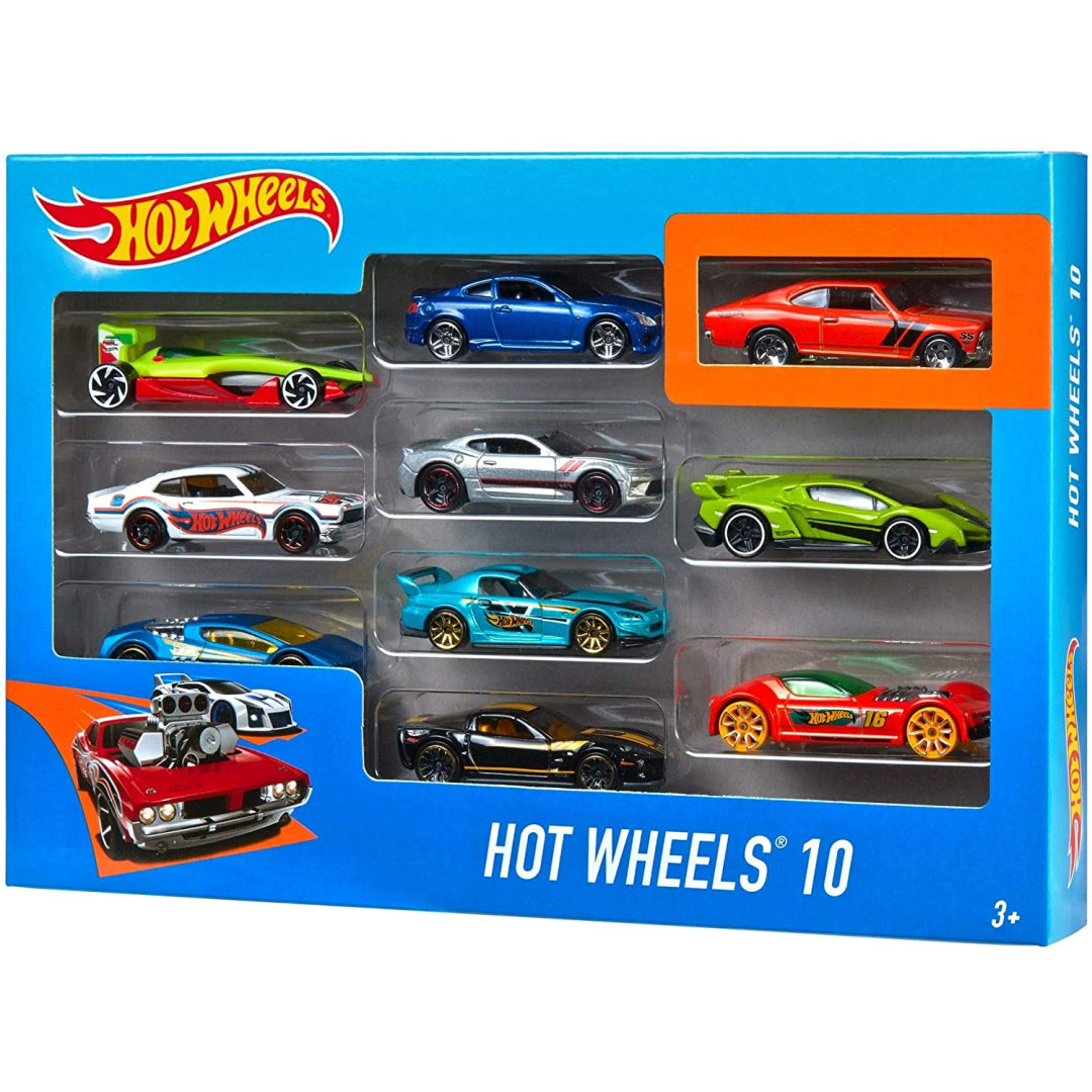 Hot Wheel Assortment of 10 Cars - Maqio