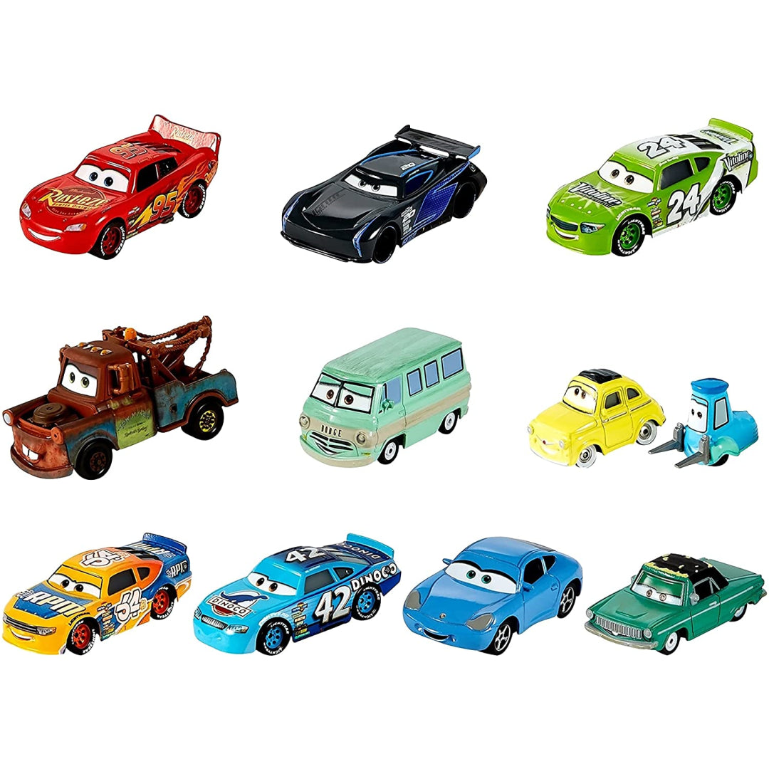Disney Pixar Cars Die Cast Vehicles 10 Pack Maqio
