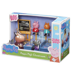 Peppa Pig Collectible Classroom Playset and Figures - Maqio