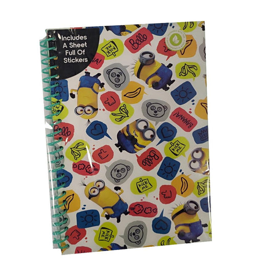 Minions Movie A5 Soft Cover Notebook - Maqio