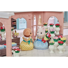 Sylvanian Families Town Dress Up Set - Light Blue & Yellow Dresses - Maqio