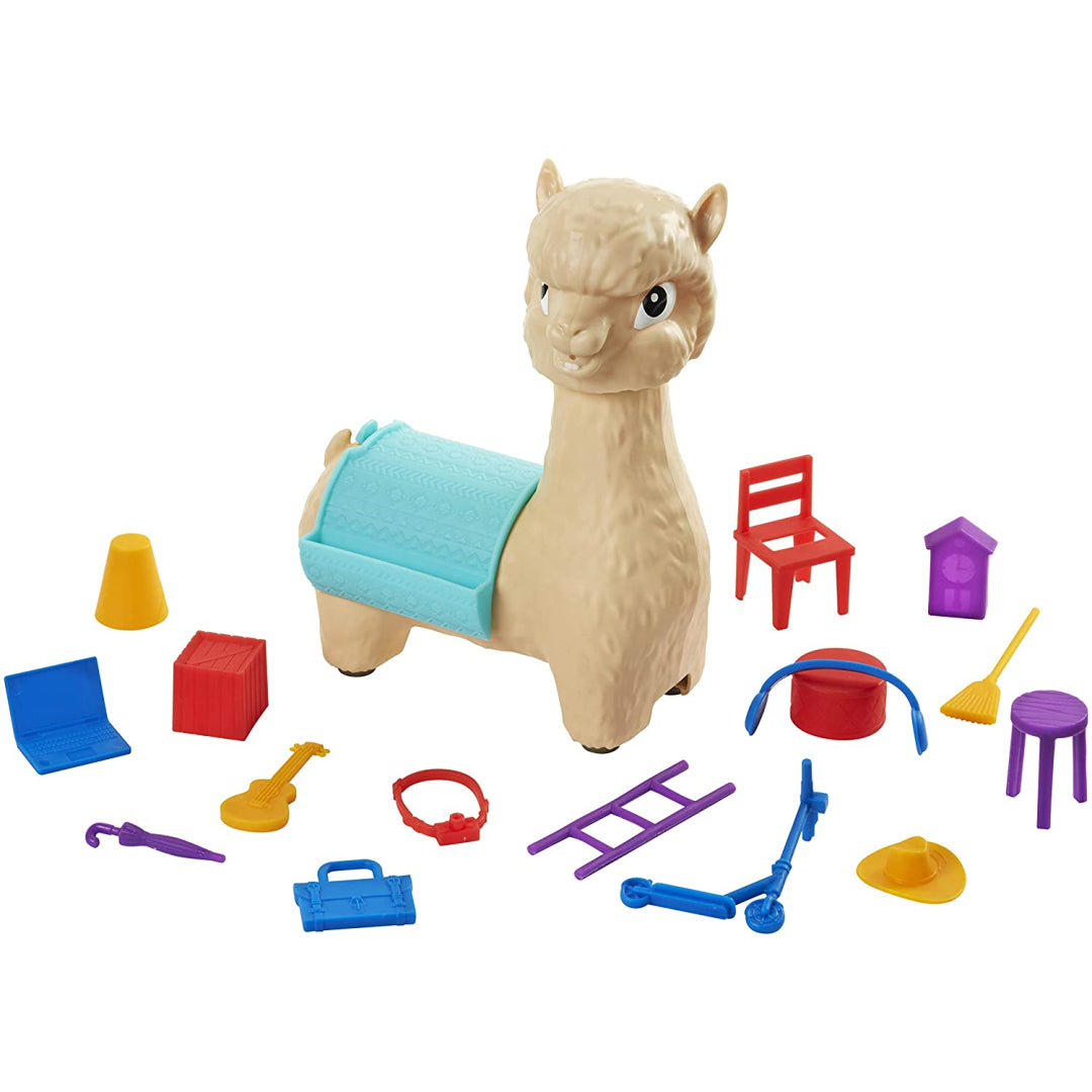 Mattel Games Hackinâ€™ Packinâ€™ Alpaca Childrens' Game GGB43 - Maqio