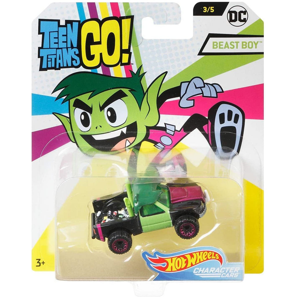 Hot Wheels Teen Titans Go! 5 Pack Diecast Toy Cars DMH73 - Maqio