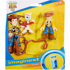 Fisher-Price Imaginext Toy Story 4 Woody & Forky Figures - Maqio