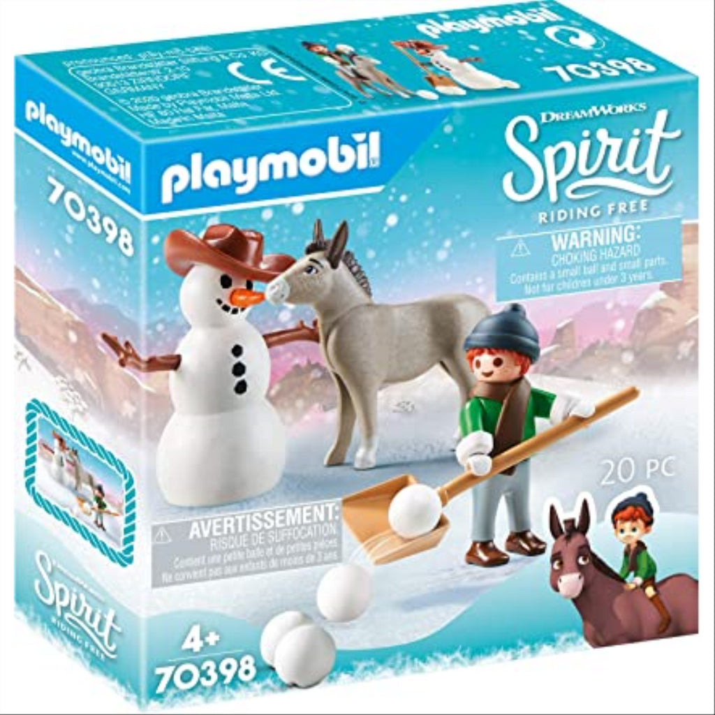 Playmobil Snow time with Snips and Secor Carrots 70398 - Maqio