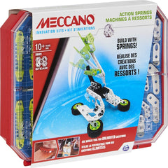 Meccano Action Springs Innovation Set STEAM Building Kit 6053909 - Maqio