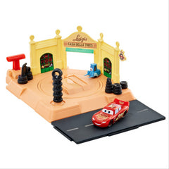 Disney Pixar Cars Luigis Tire Shop Story Play Set - Maqio