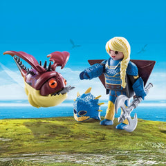 Playmobil 70041 Dream Works Dragons Astrid with Hobgobbler - Maqio