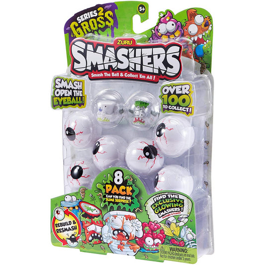 Zuru Smashers Pack of 8 from Series 2 - Maqio