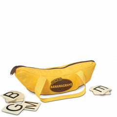 Bananagrams Jumbo Tile Game With Banana Bag - Maqio