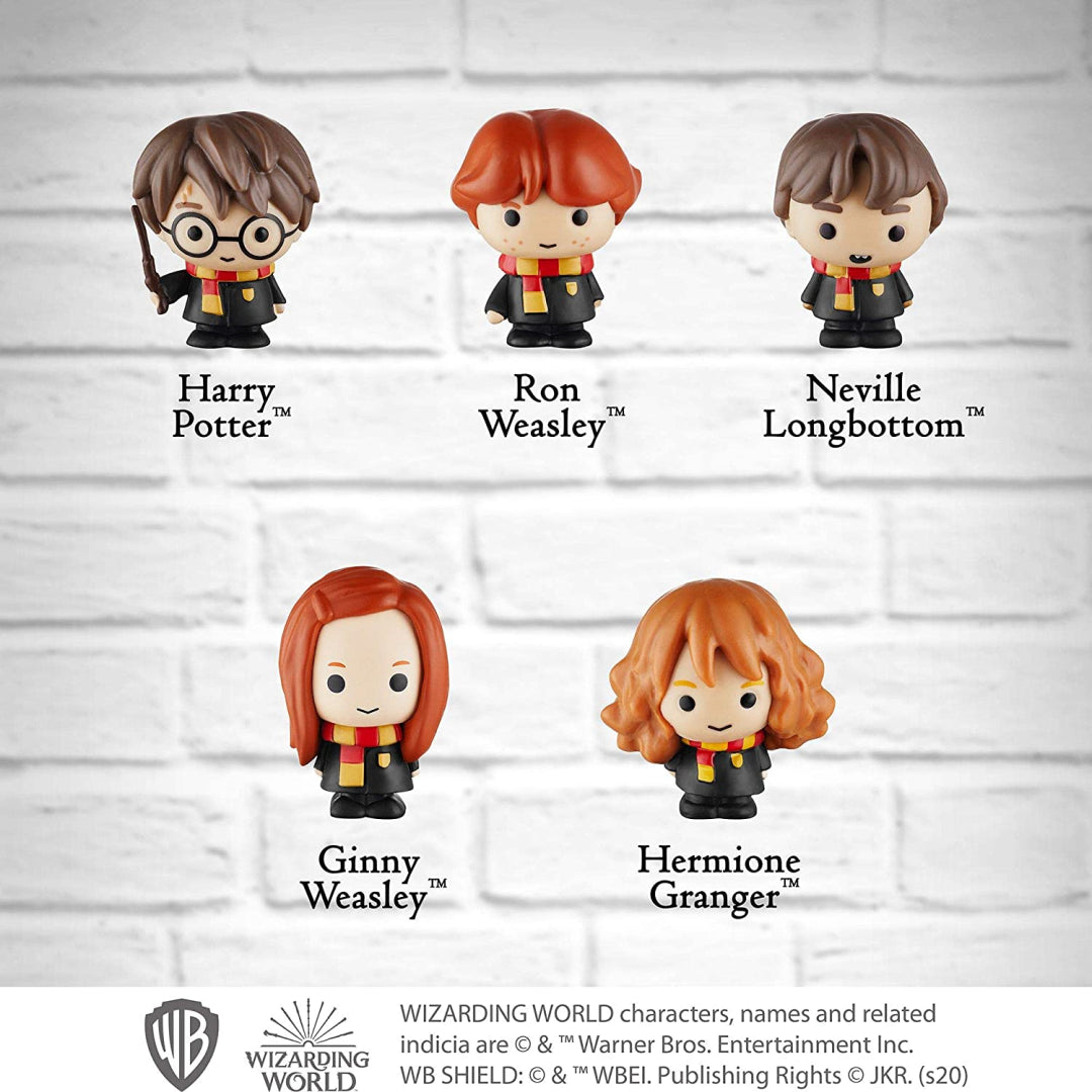 Harry Potter Pencil Toppers 5 Pack Blister Harry In Middle (HP2040) - Maqio