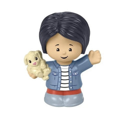 Fisher-Price Little People Single Figure 7cm - Mom & Puppy