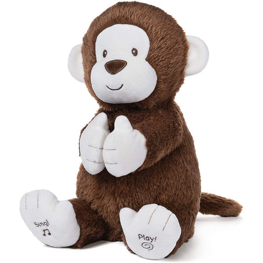 Gund Interactive Singing Clappy The Monkey Soft Toy - Maqio