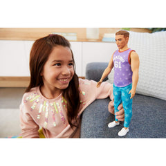 Barbie Fashionista Ken Doll Malibu Top & White Trainers - Maqio