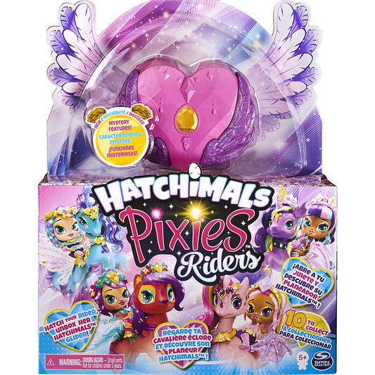 Hatchimals 6058551 Pixies Riders, Hatchimal Set with Mystery Feature - Maqio